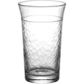 Plvnd Flared Hammered Highball Glass 15 oz Clear - Product view